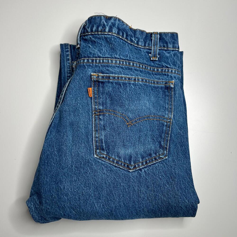 Vintage Levi’s 505 Orange Tab Jeans USA Made W38 L30 (Fits‎ 36x30)